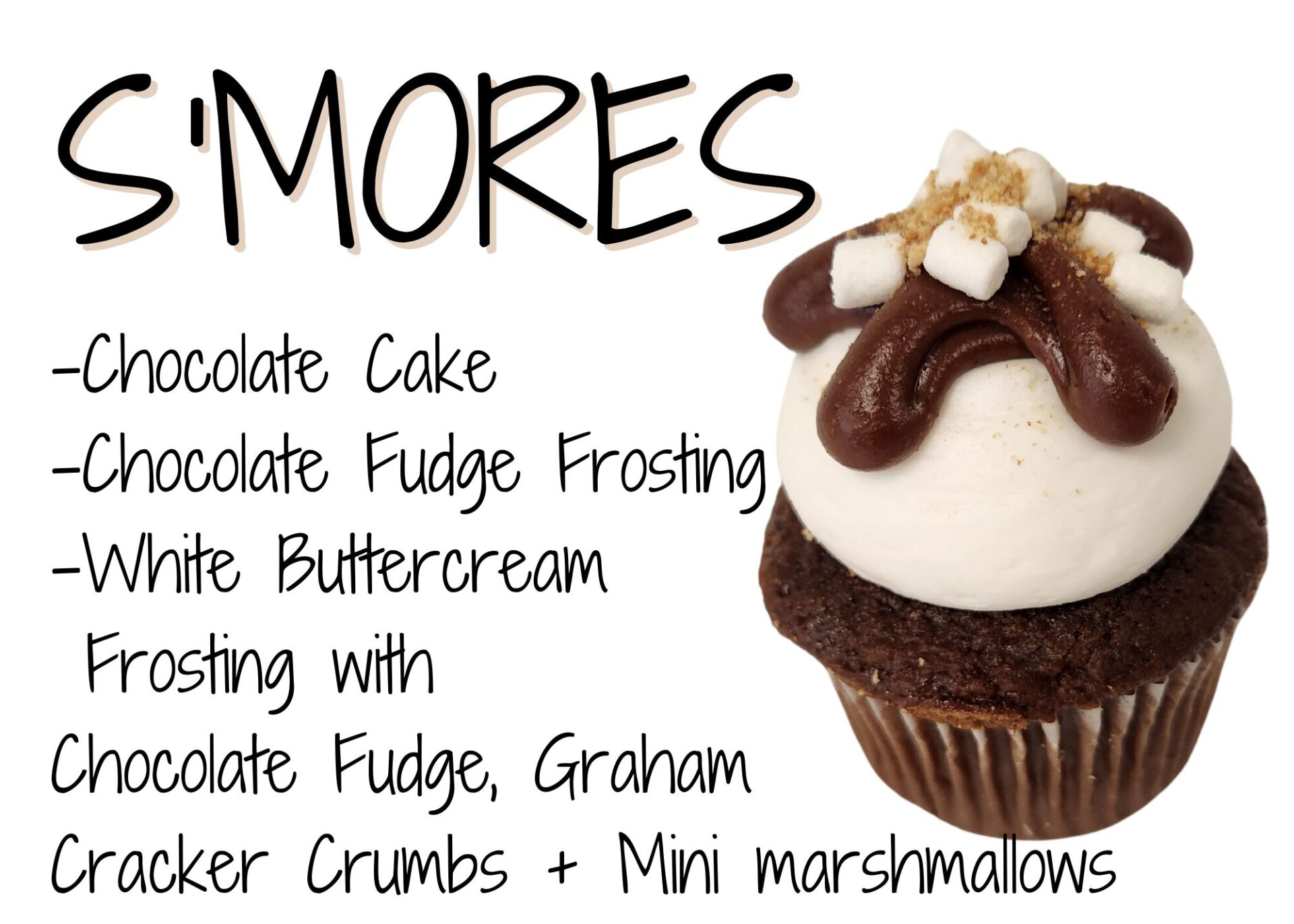 Smores Cupcake Graphic