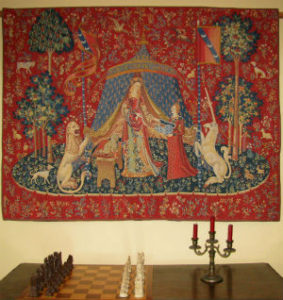 A Mon Seul Desir tapestry - Cluny Museum