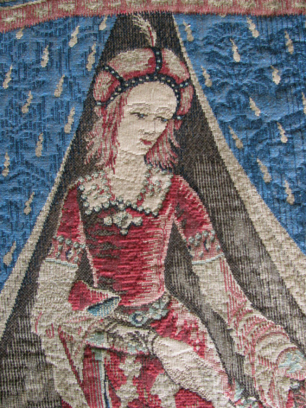 A Mon Seul Desir tapestry detail