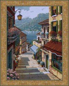 Contemporary Fine Art tapestries - landscape tapestry