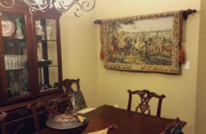 Louis XIV tapestries - Capture of Lille wall tapestry