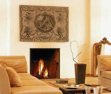 Francois Boucher tapestries in a sitting room Francois Boucher tapestries in a sitting room