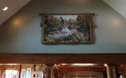 Gardens tapestry wall art - floral tapestries