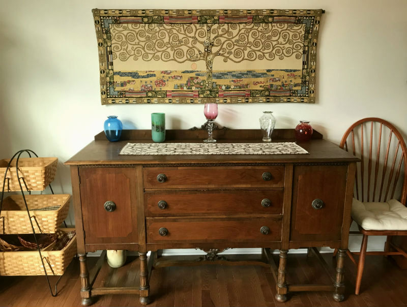 Gustav Klimt Tree of Life tapestry wallhanging