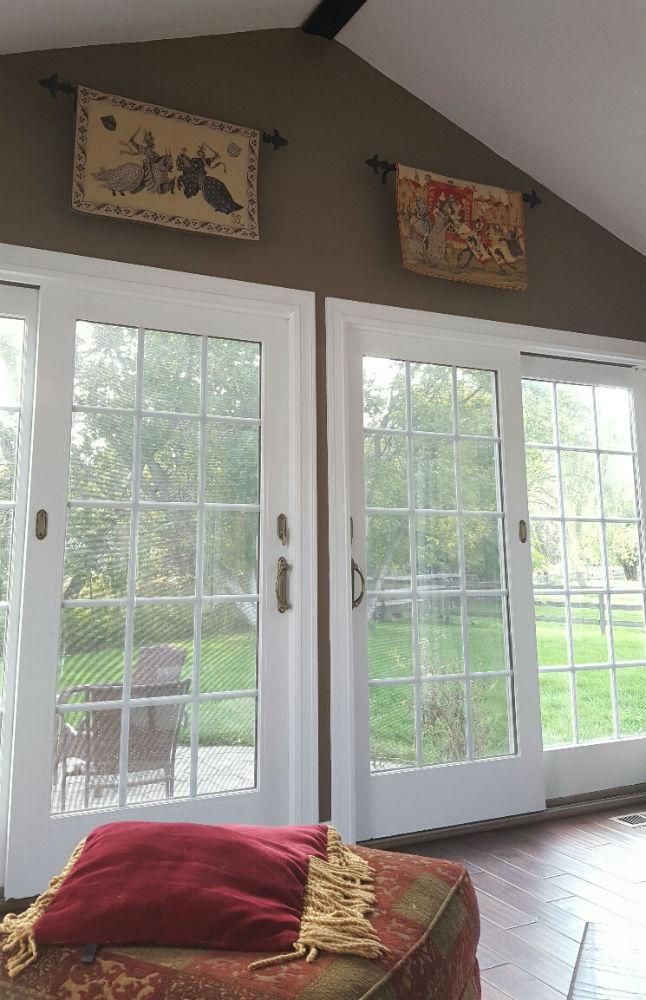 Jousting knights tournament tapestry