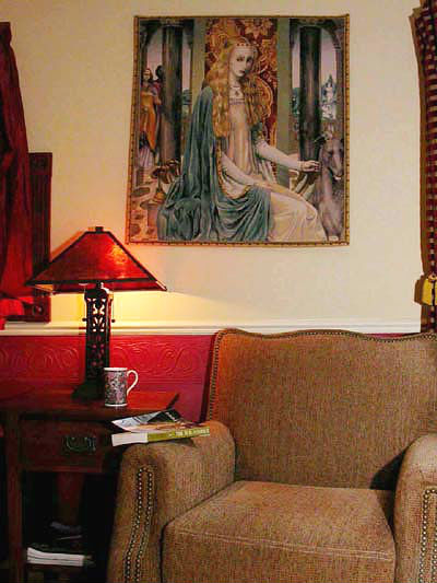 King Arthur tapestry - The Lady - Camelot tapestries King Arthur tapestry - The Lady - Camelot tapestries