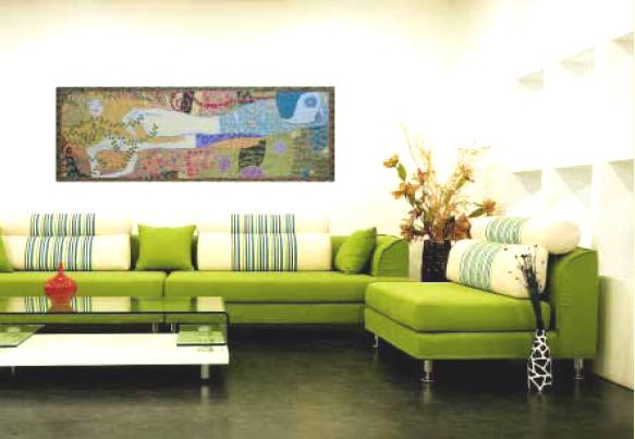 Klimt Art Nouveau tapestries