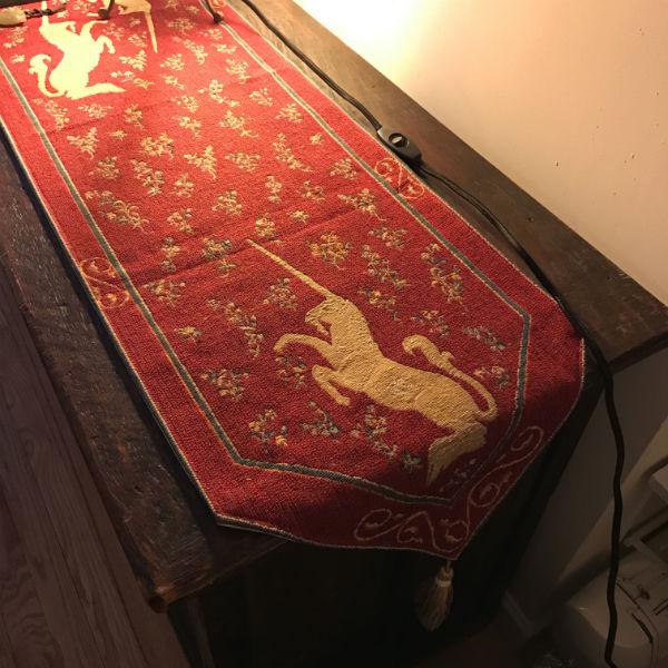 Lady and the Unicorn tapestries runner Lady and the Unicorn tapestries runner