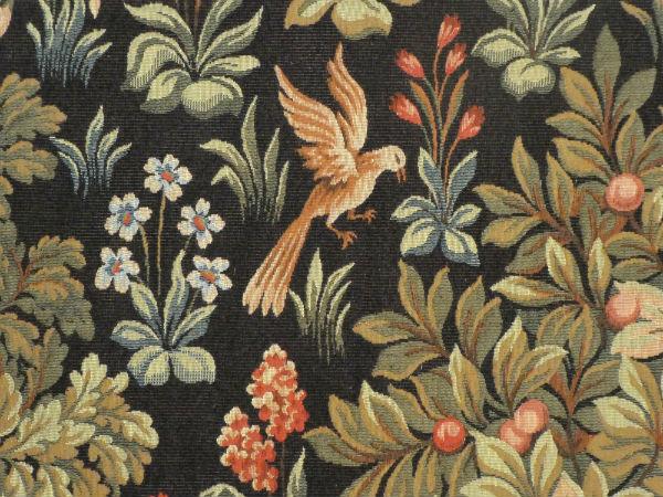 Close-up detail of Medieval Gallant tapestry