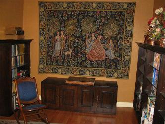 Mille-fleurs tapestry - medieval tapestries