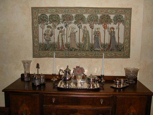 Nine Worthies tapestry - medieval tapestries