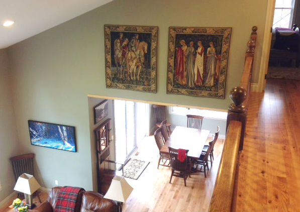 Morris & Co tapestries - Ladies of Camelot tapestry