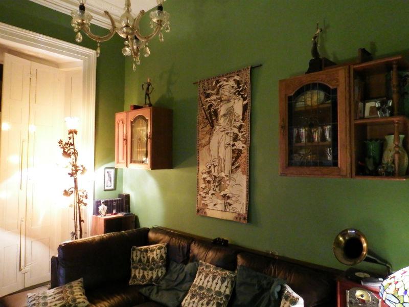 Alphonse Mucha Winter tapestry