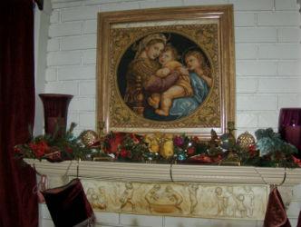 Religious tapestries - Italian tapestry art Religious tapestries - Italian tapestry art