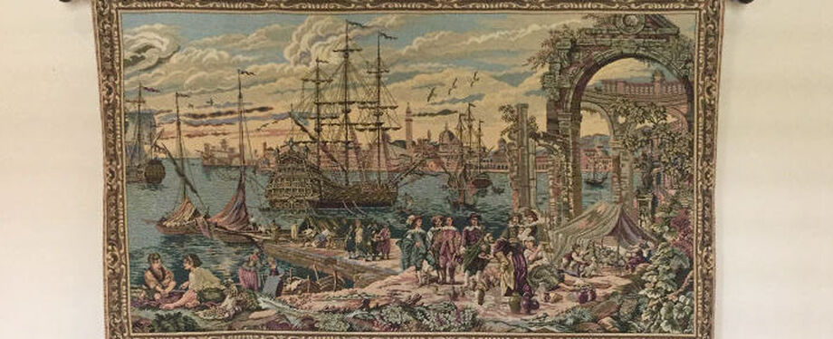 Ships in Tapestry Art