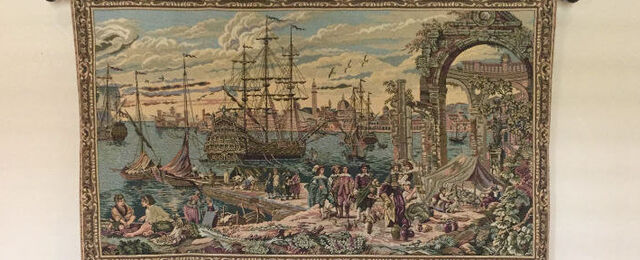 Ships in Tapestry Art