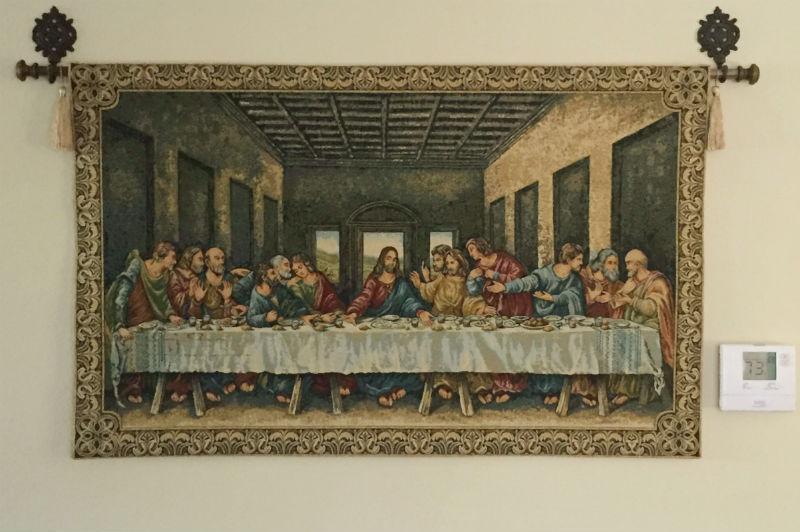The Last Supper wall hanging tapestry