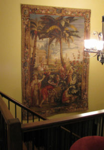 The Pineapple Harvest tapestry - The Story of the Emperor of China tapestries