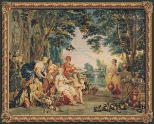 The Triumph of Flora tapestry - Francois Boucher wall tapestries