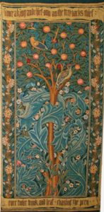 The Woodpecker Tapestry - Morris & Co tapestry designs