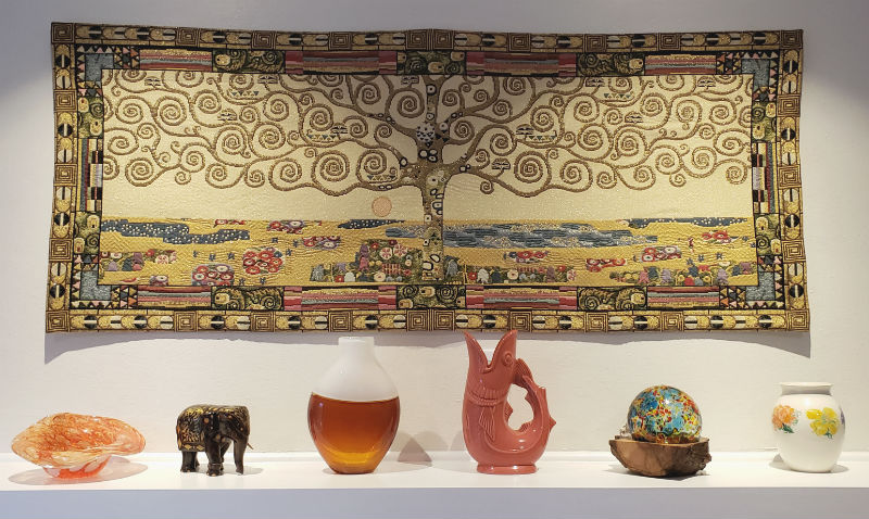 Tree of Life tapestry by Gustav Klimt